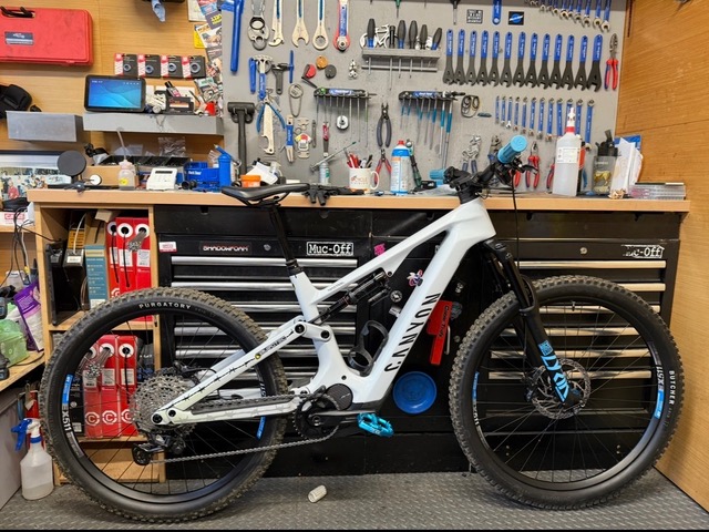 Local bicycle repair workshop